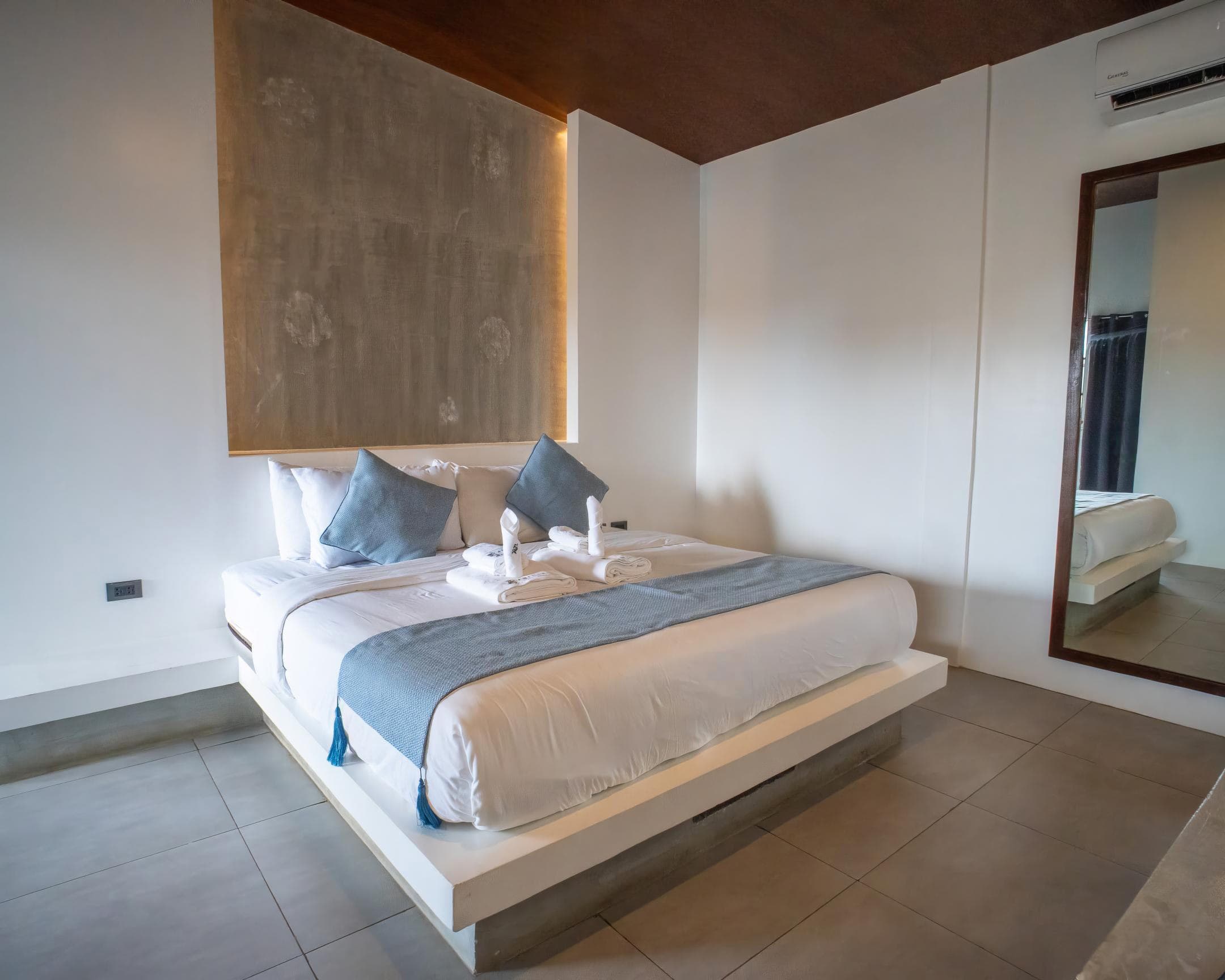 Executive suite bedroom